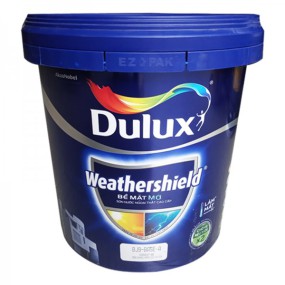 Sơn nước ngoại thất Dulux Weathershield bề mặt mờ BJ8 - 15L